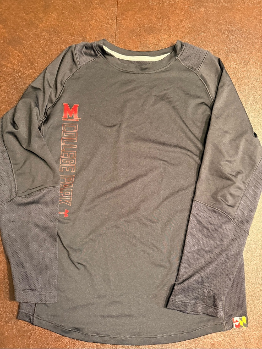 Under Armour kid’s  Long Sleeve Shirt - University of Maryland College park